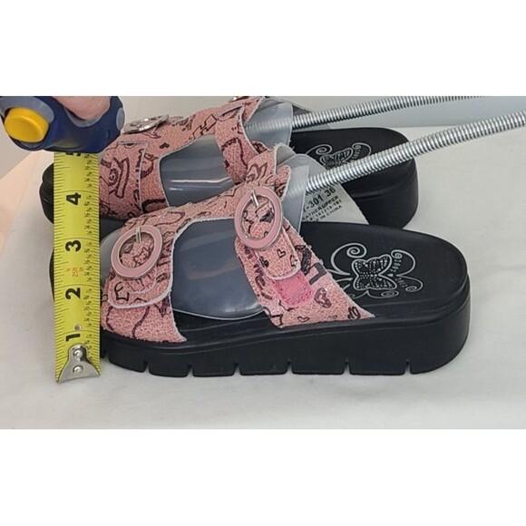 Alegria Vita pink Scribble Sport Heritage Leather Sandal EU 36/US 5.5-6 Boho - Picture 12 of 12